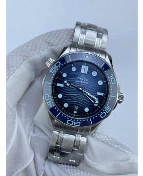 (준비완료/특급배송)NO.2934/VS공장 오메가 씨마스터 다이버 300M 스틸 블루다이얼 브레이슬릿V4 VS8800 (최신무브업버전)