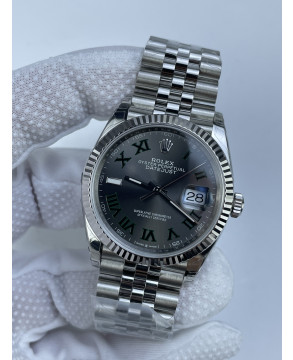 (준비완료/특급배송)NO.2957/VS공장 롤렉스 데이저스트 36MM 윔블던 로만인덱스 쥬빌레 플루티드 3235