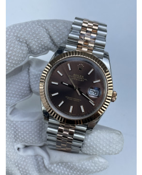 (국내발송1점 )VS공장 롤렉스 데이저스트 41미리 콤비 초코판
