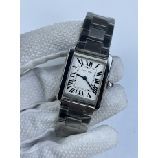 (준비완료/특급배송)NO.3148/K11공장 24mm 까르띠에 탱크솔로 스틸 브슬